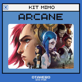 Kit mimo ARCANE - league of legends - a partir de 15 peças - personalizado em Oferta na Shopee