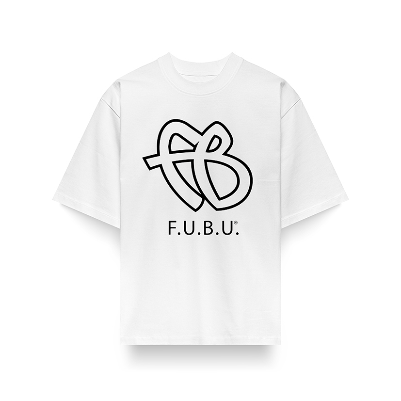 Camiseta Masculino Fubu Oversized 100% Algodão Gola Redonda