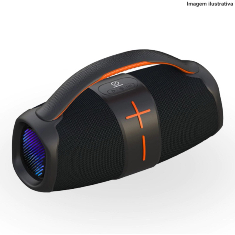 CAIXA DE SOM BOM BOX COM LED JB EL-1093 | Shopee Brasil