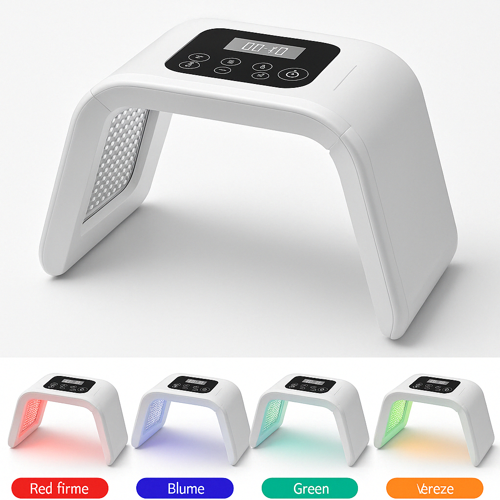 Câmera Led Facial Fototerapia 7 Cores PDT Led Cuidados Com A Pele ...