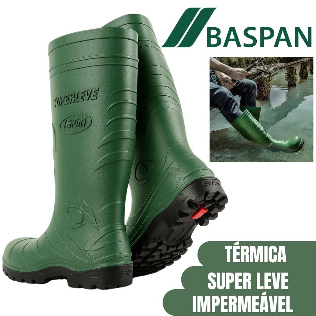 Superleve Bota Ultraleve Baspan Bota Baspan Ultraleve EVA Azul