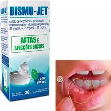 Bismu-jet 20ml Aftas E Feridas Na Boca | Shopee Brasil