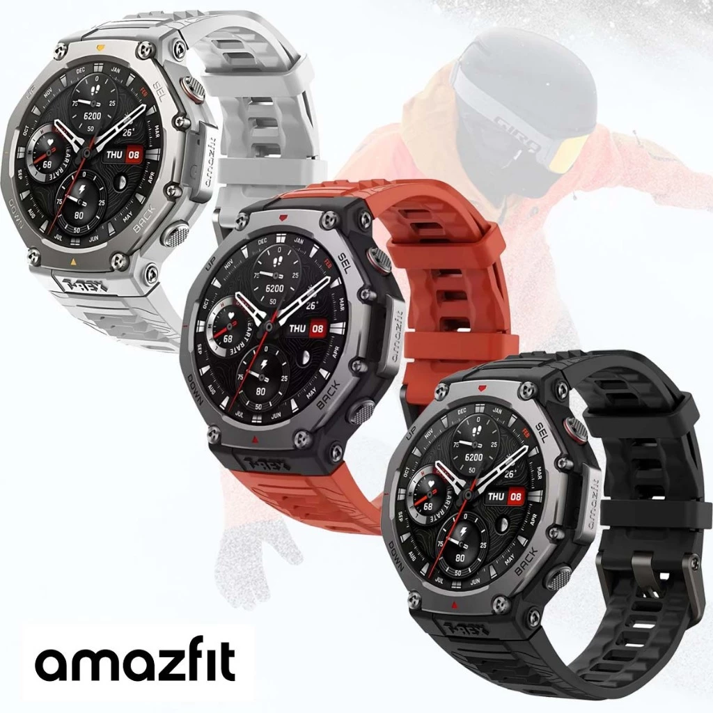 Smartwatch Amazfit T-REX 3 Relógio Esportivo GPS Bluetooth 700mAh 10ATM Notificações