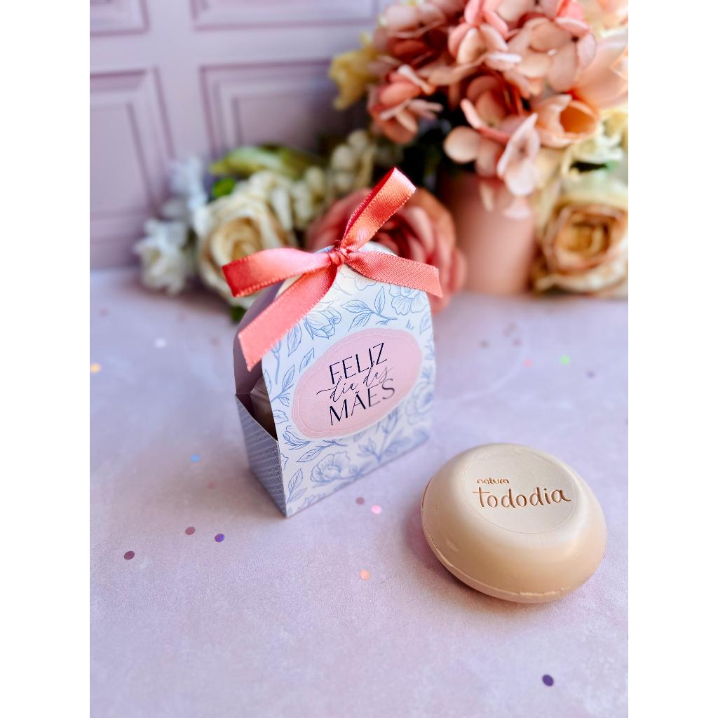 Kir com 10 unidades Caixa Para Sabonete dia das Mães/lembrancinha/mimos/brindes em Oferta na Shopee
