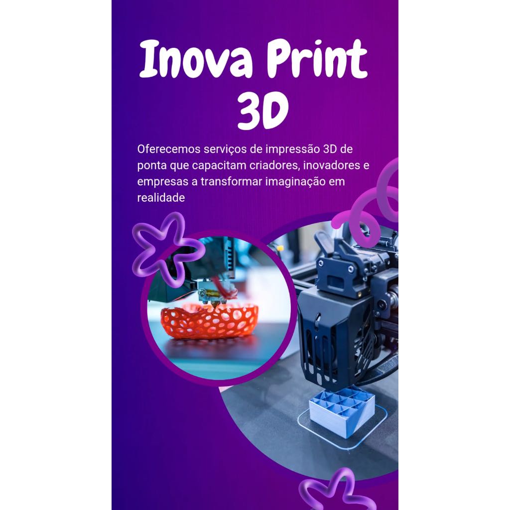 Serviço de Impressão 3D Personalizado
