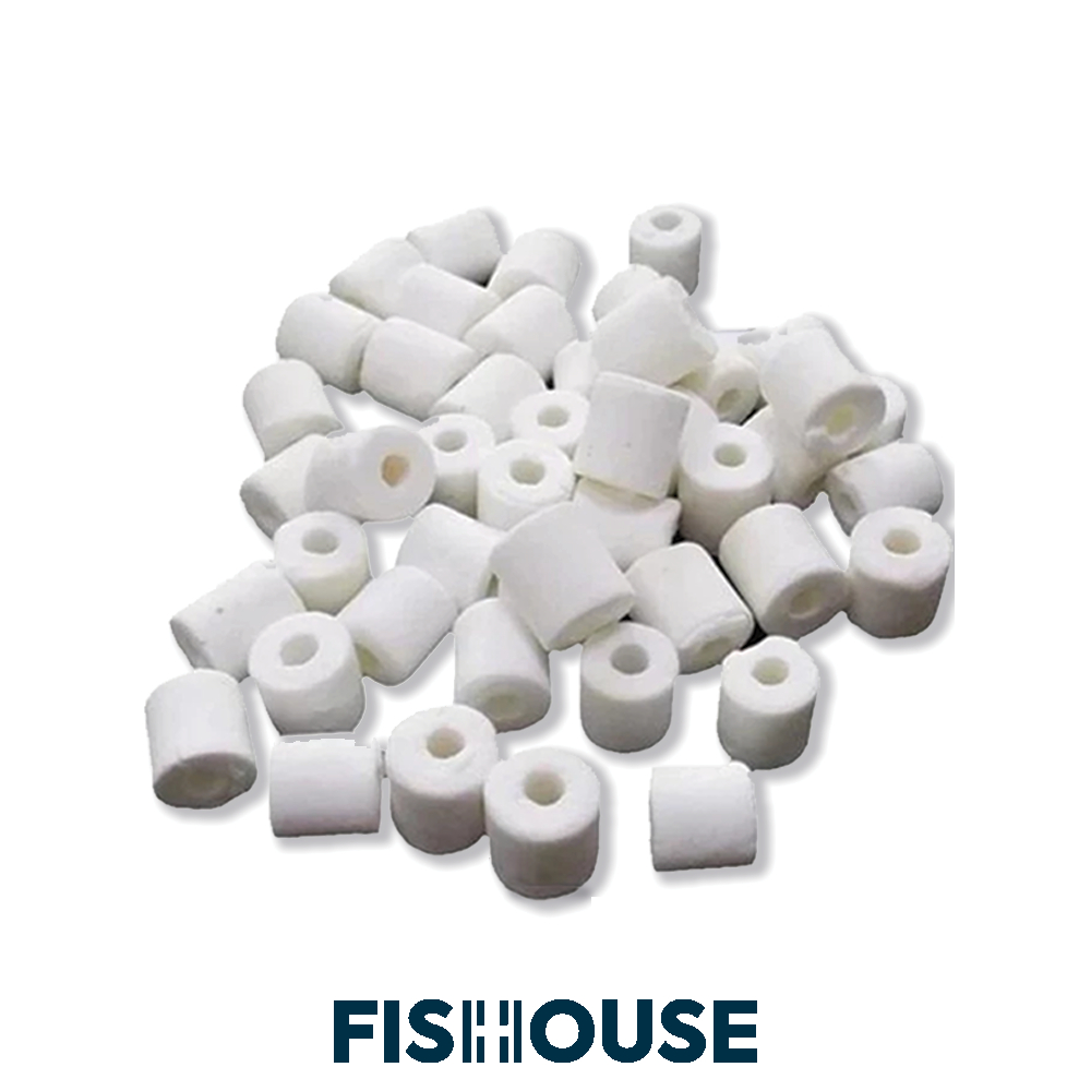 Mídia biológica - Mídia Cerâmica (5Kg -Granel) - Fish House | Shopee Brasil