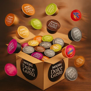 Kit 50 Unidades Cápsulas Nescafé Dolce Gusto Sabores Sortidos