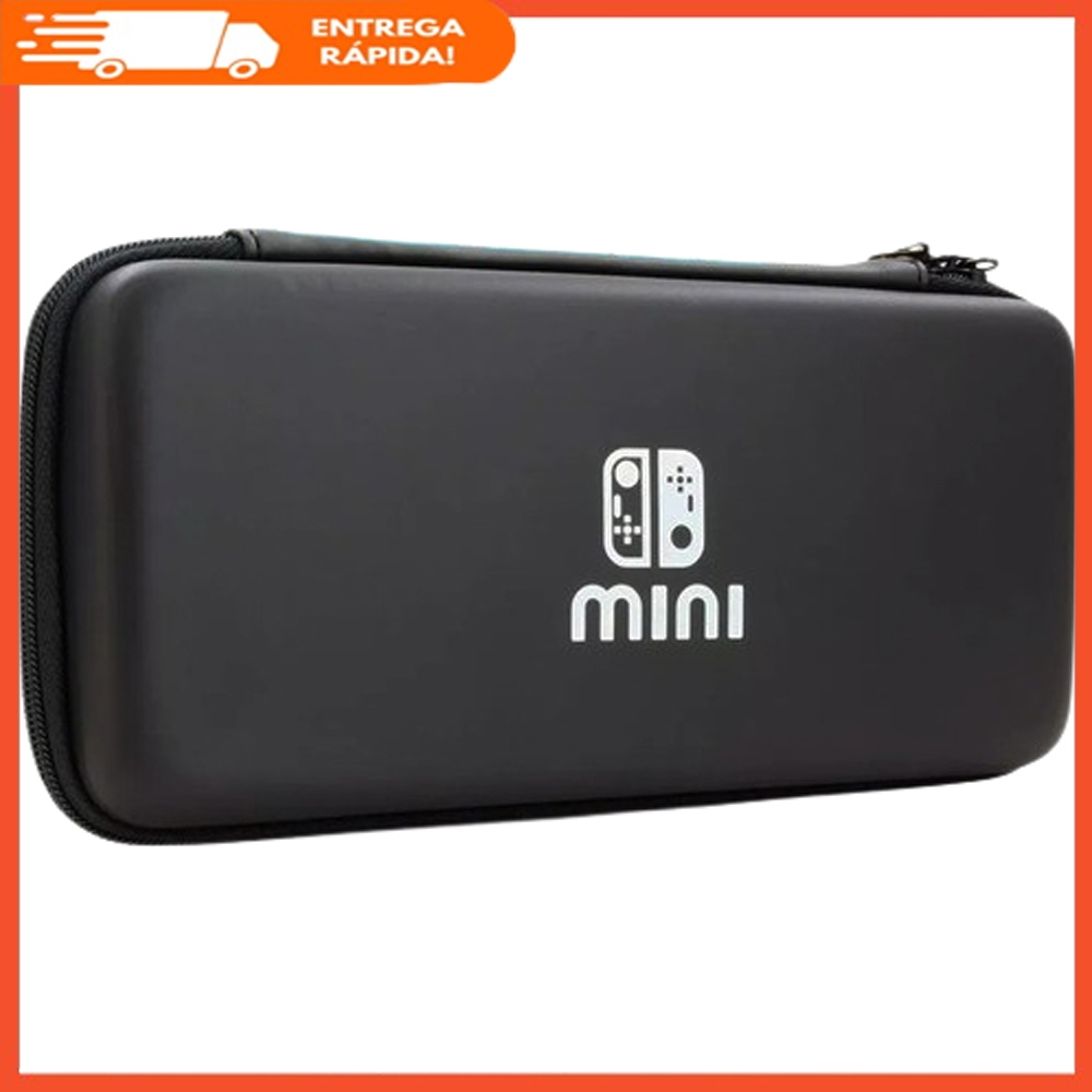 Case Mini Bag Rígida Estojo Capa Compatível Console Nintendo