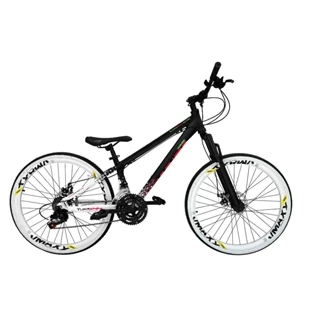 Bicicleta Aro 26 Vikingx Tuff X44 Alumínio 21v Freeride DH Rodas Vmaxx Freio a Disco em Oferta na Shopee