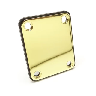 Neck Plate Junção Braço Guitarra Dourado SEM Parafuso Elephant