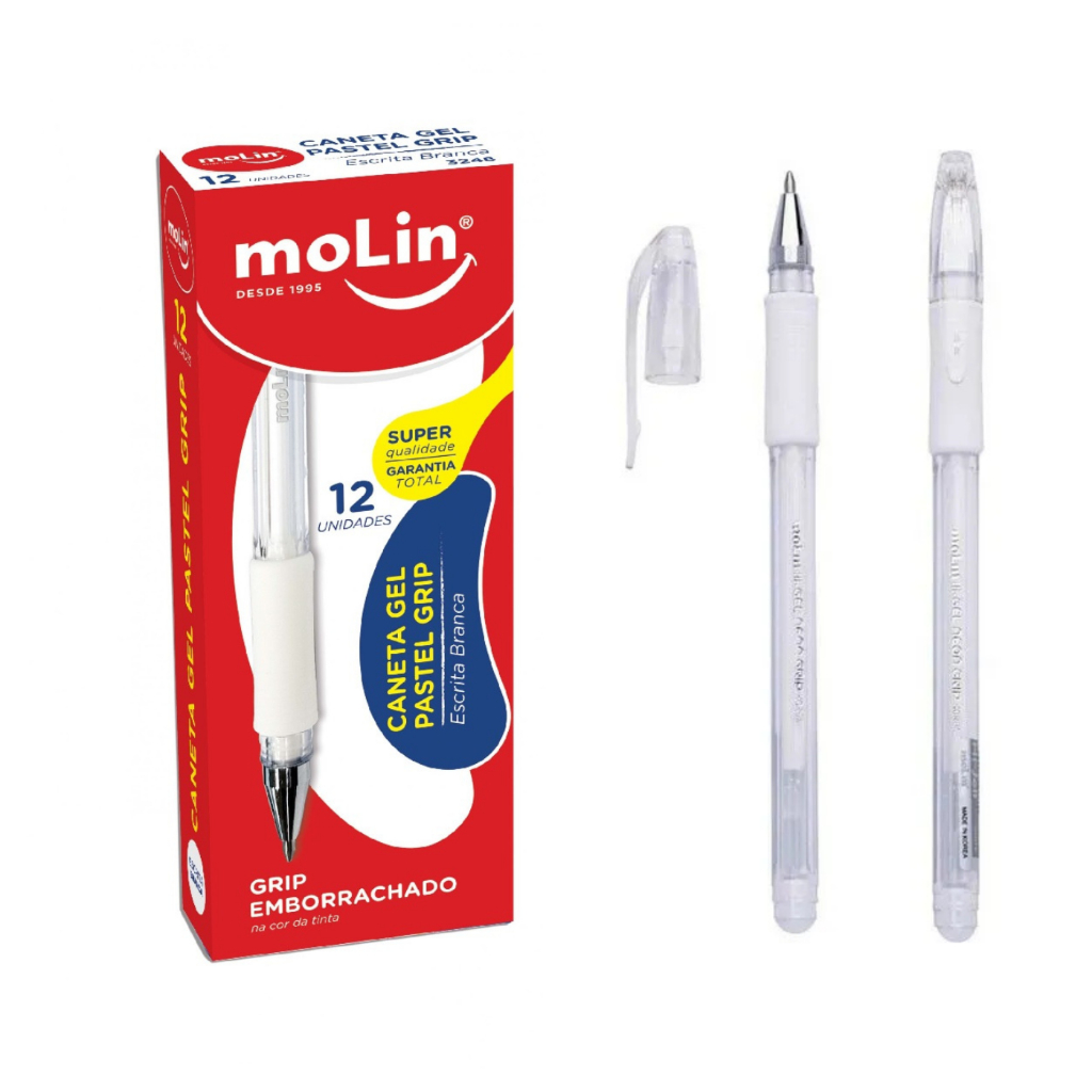 Caneta Gel Branca Para Contorno E Detalhar Desenhos Bobbie Goods(NÃO É ...