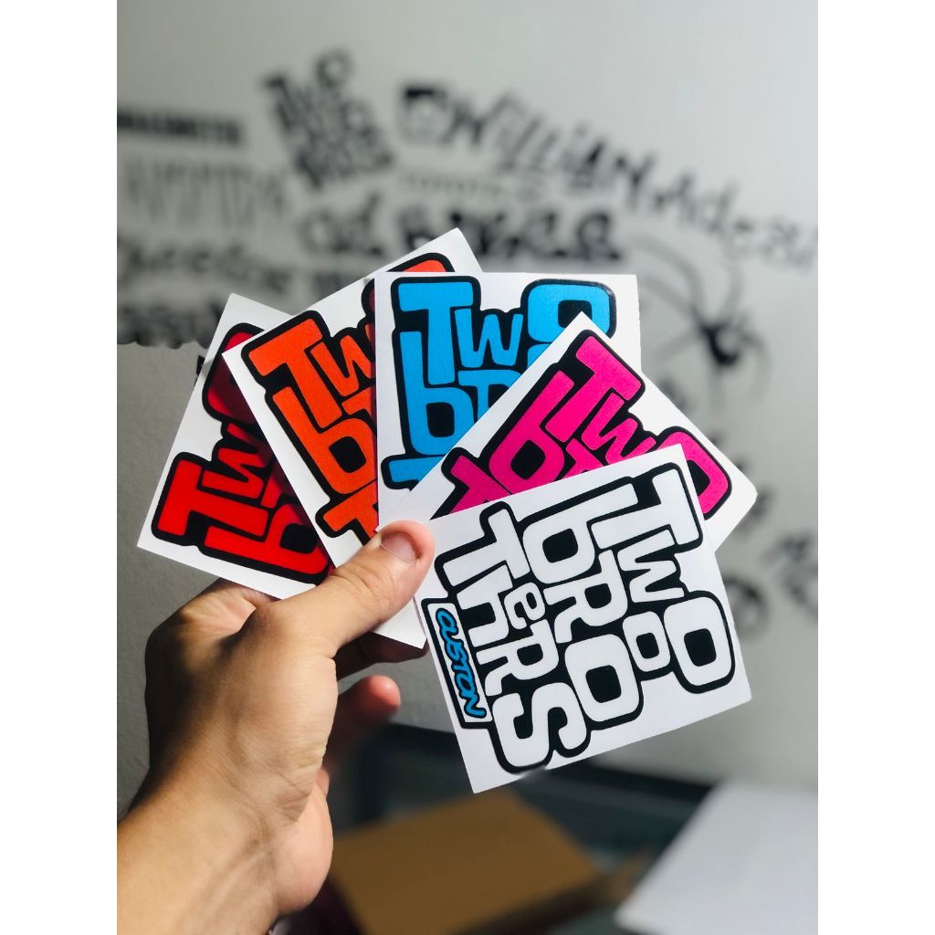 TWO BROTHERS Adesivo | Shopee Brasil