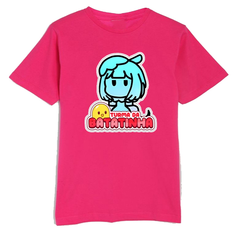 Camiseta Basica Turma Da Batatinha Sunny You Tuber Unissex