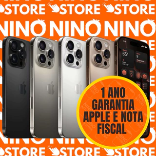 Celular iPhone 16 Pro Max 256gb 5g Dual Sim Lacrado Original 1 Ano de Garantia Apple com nota fiscal