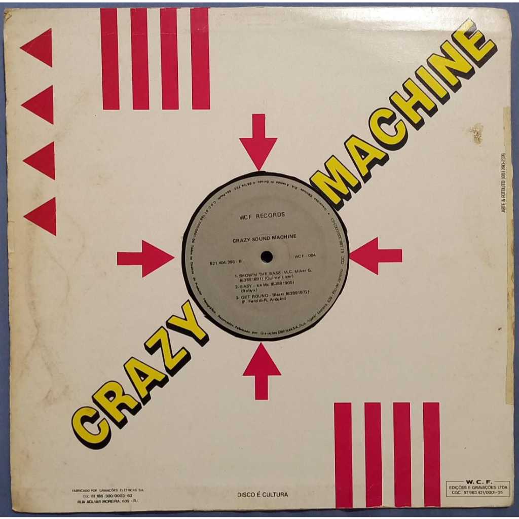 Disco de Vinil LP Crazy Sound Machine | Shopee Brasil