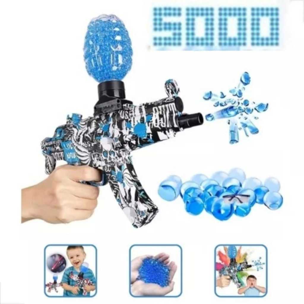Arminha De Gel Mp5 Arma Gel Bolinha De Gel Shooting Elite | Shopee Brasil