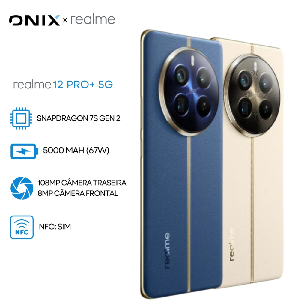 Celular Realme 12 Pro+ 5G 256/8 | Smartphone 5G, ROM Global