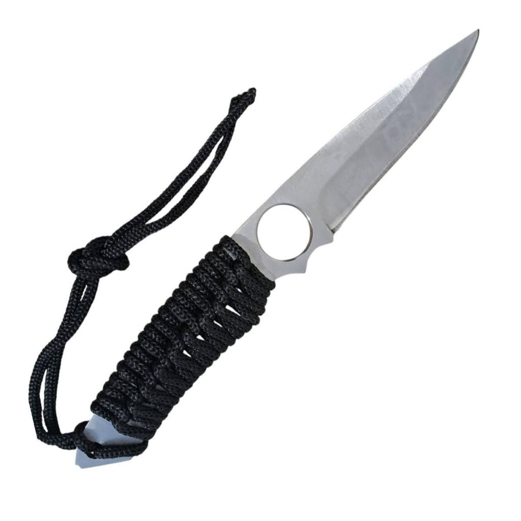 Faca Ninja - Aço Inox, Afiada, Pesca, Camping, Portátil, Caminhada, Selva, Sobrevivência