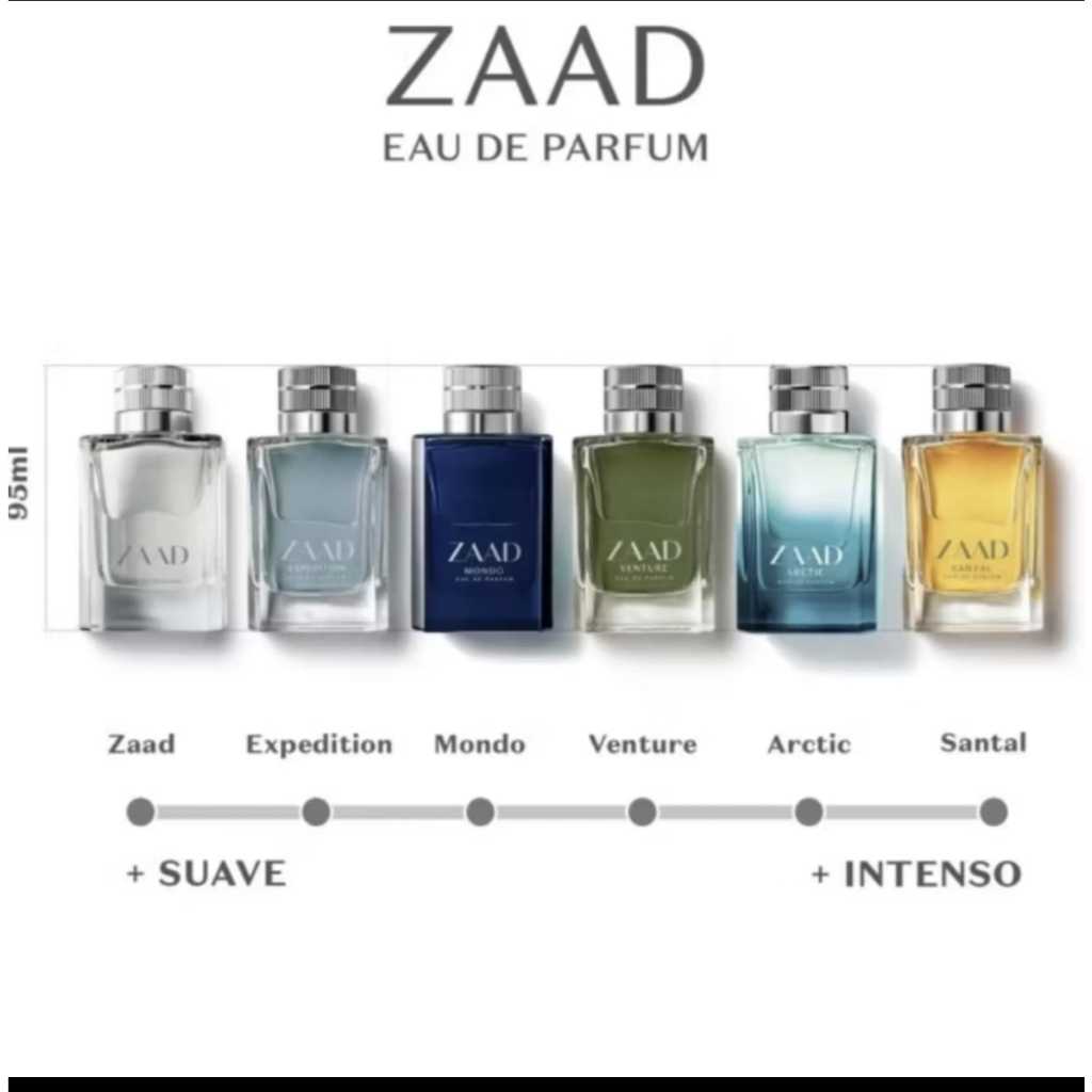 Zaad Eau de Parfum 95ml ORIGINAL LACRADO