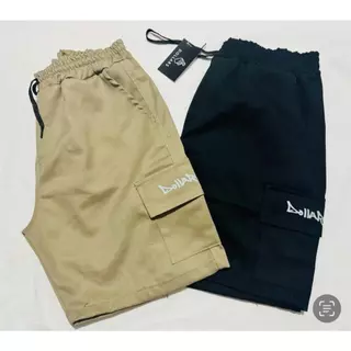 1 Shorts Masculino Cargo Premium Brin Linho Estilo Sarja C/ Bolso Laterais Casual Oferta