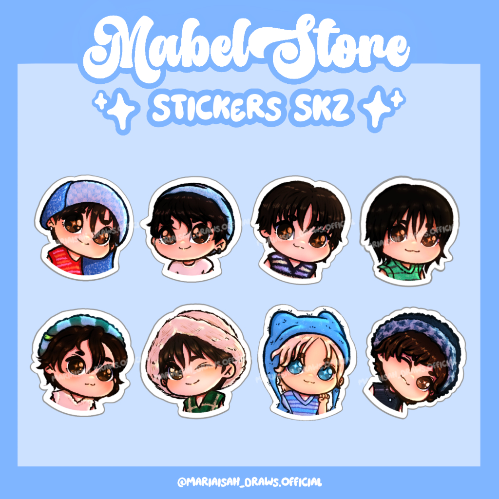 Stickers Stray Kids ATE Kpop Fanmade | Shopee Brasil
