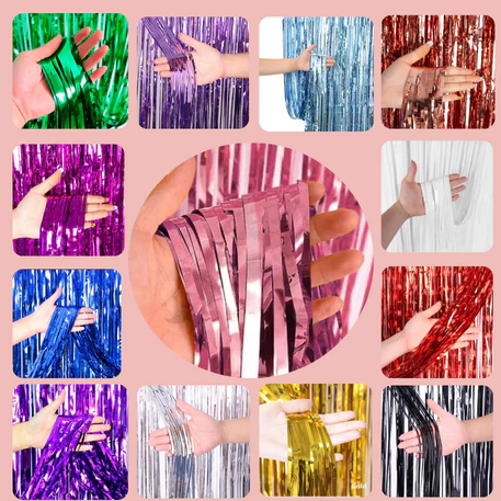 Cortinas Metalizada Lisa