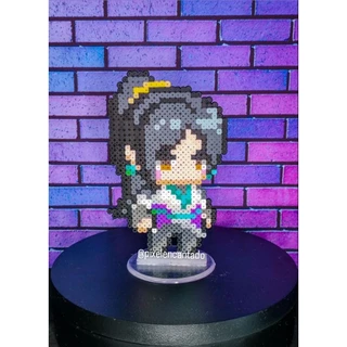 Sage Valorant em pixel art