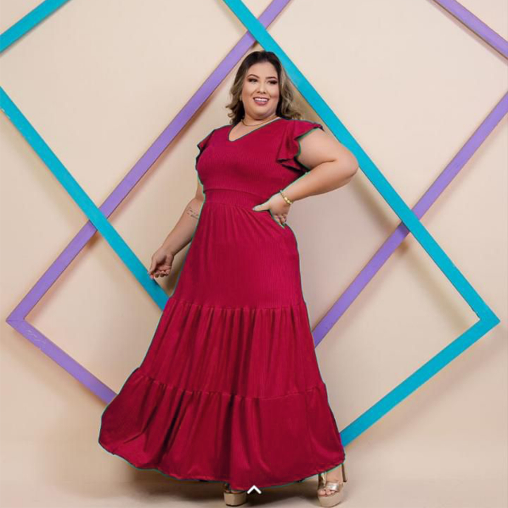 vestido longo vestido gode inverno