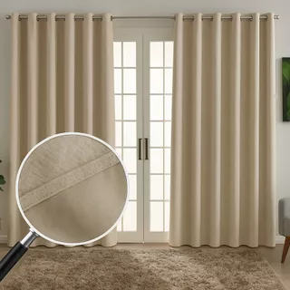 Cortina 100% Blackout Luxo Line - 2,80 de largura - Corta Luz