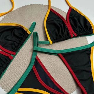 biquíni feminino cortininha reggae Brasil praia verão marquinha em Oferta na Shopee