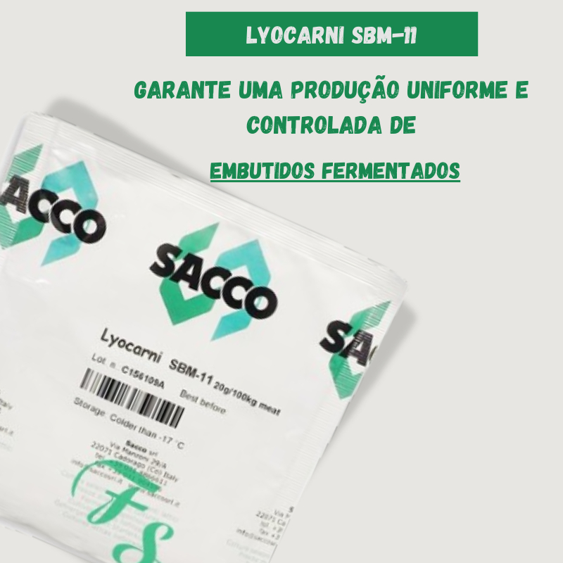 Cultura Para Salame E Carnes Lyocarni Sbm-11 | Shopee Brasil