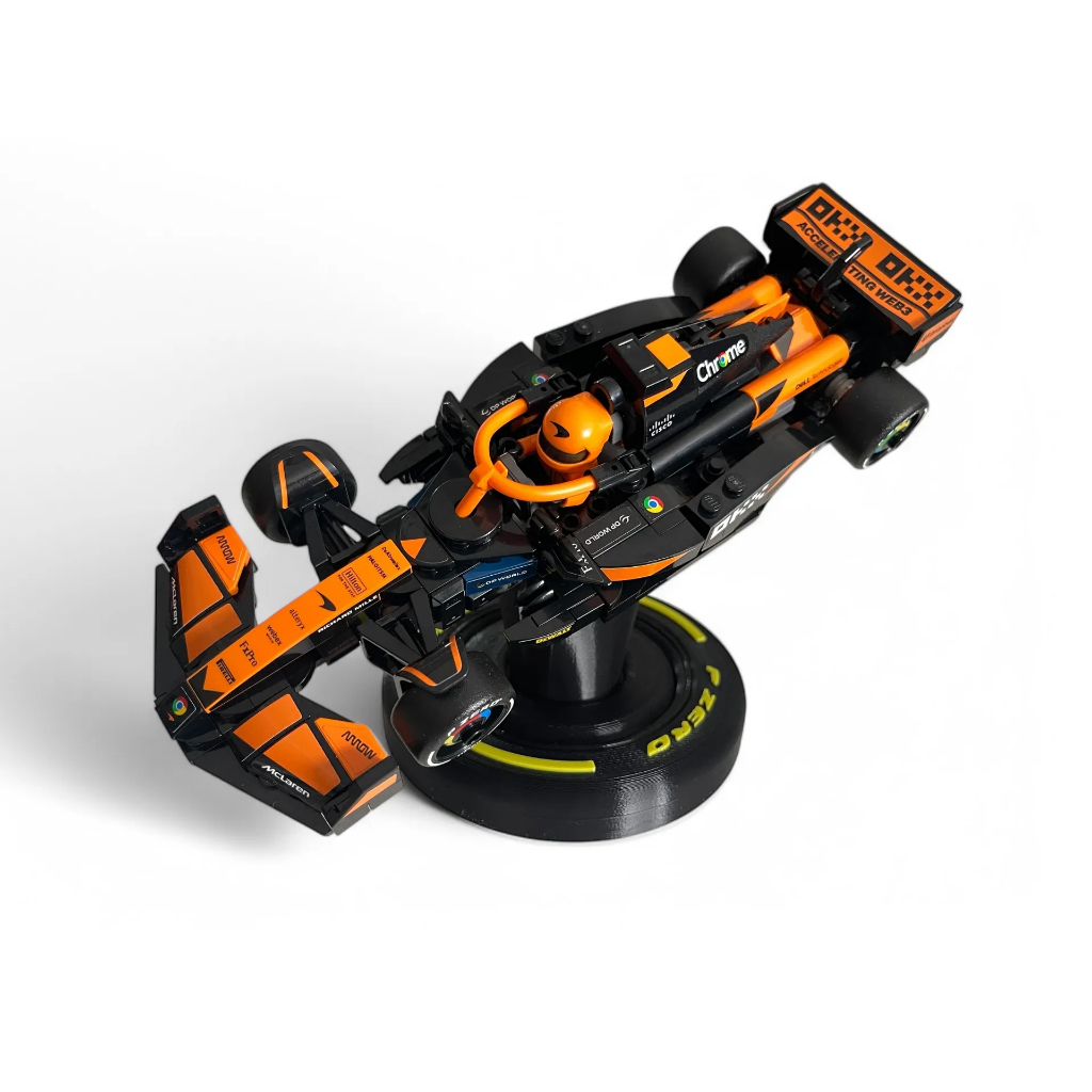 Display Expositor Pneu para LEGO F1 Speed Champions