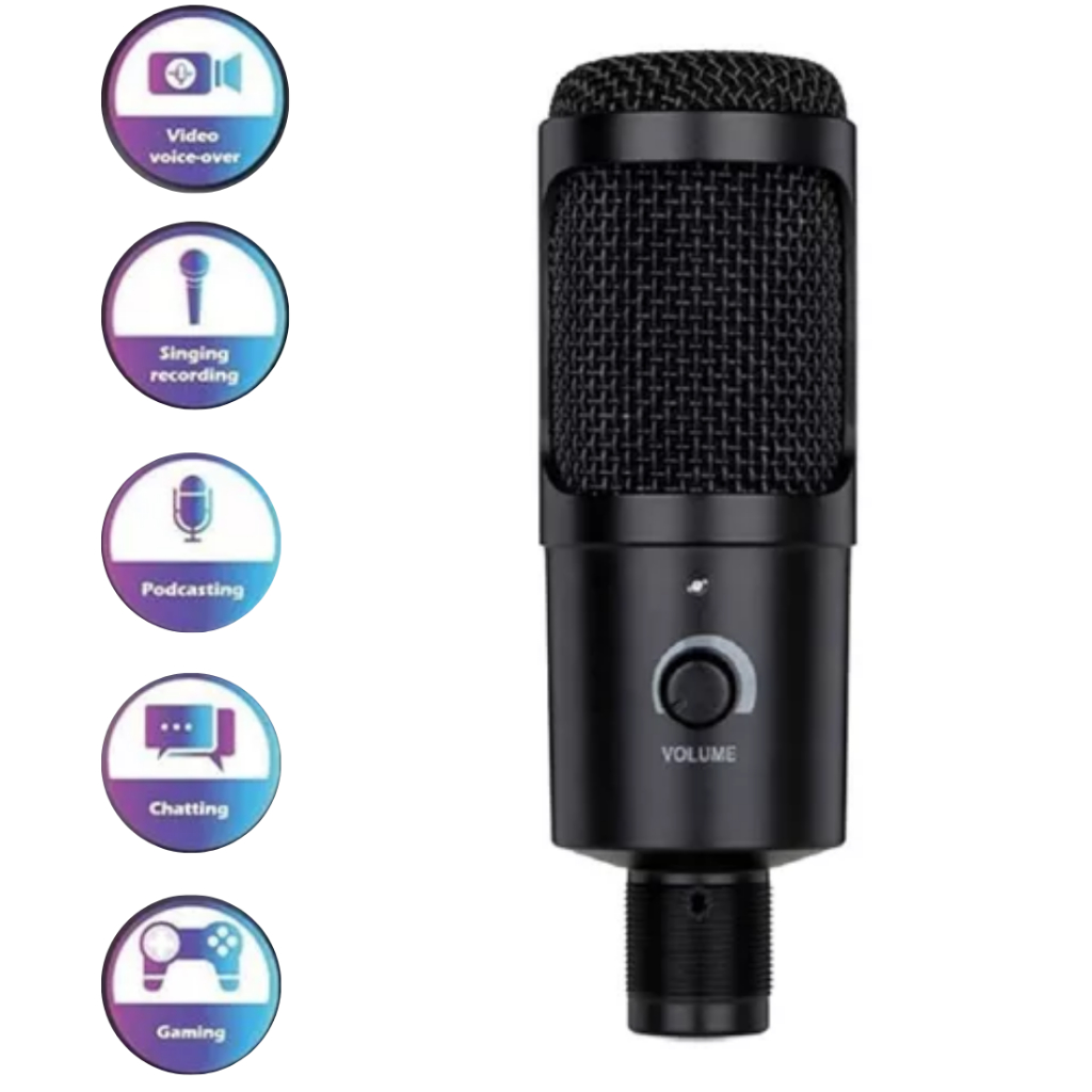 Kit Microfone Profissional Condensador Para Podcast, Youtubers ...