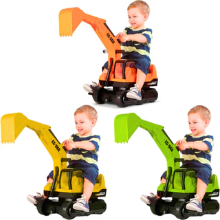 Trator Escavadeira Infantil Gigante Giant Escavator - Roma