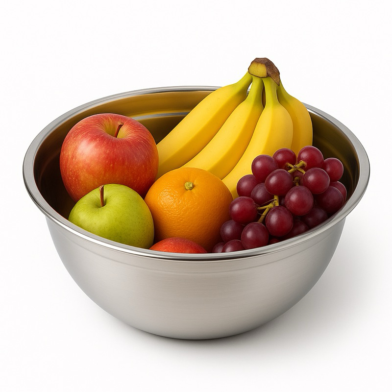 TIGELA INOX BOWL Multiuso 34CM ALTA RESISTENCIA PROFISSIONAL