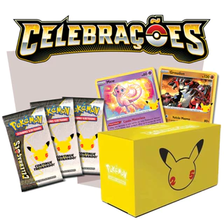 Cartas Pokémon - Celebrações/Celebrations (CEL) Original Avulsas Lendárias - Complete sua Coleção