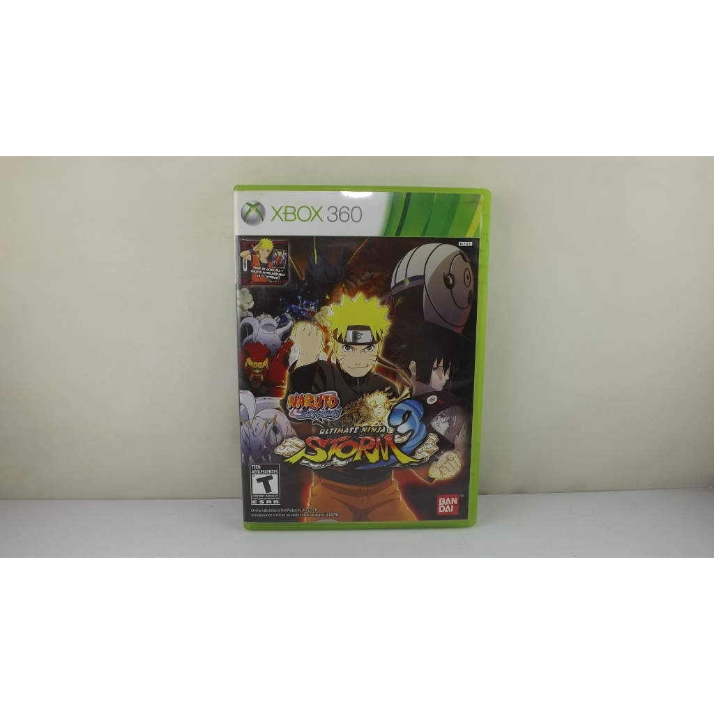 Naruto Shippuden Ultimate Ninja Storm 3 Xbox 360 - FR Notice Et Carte Incluse