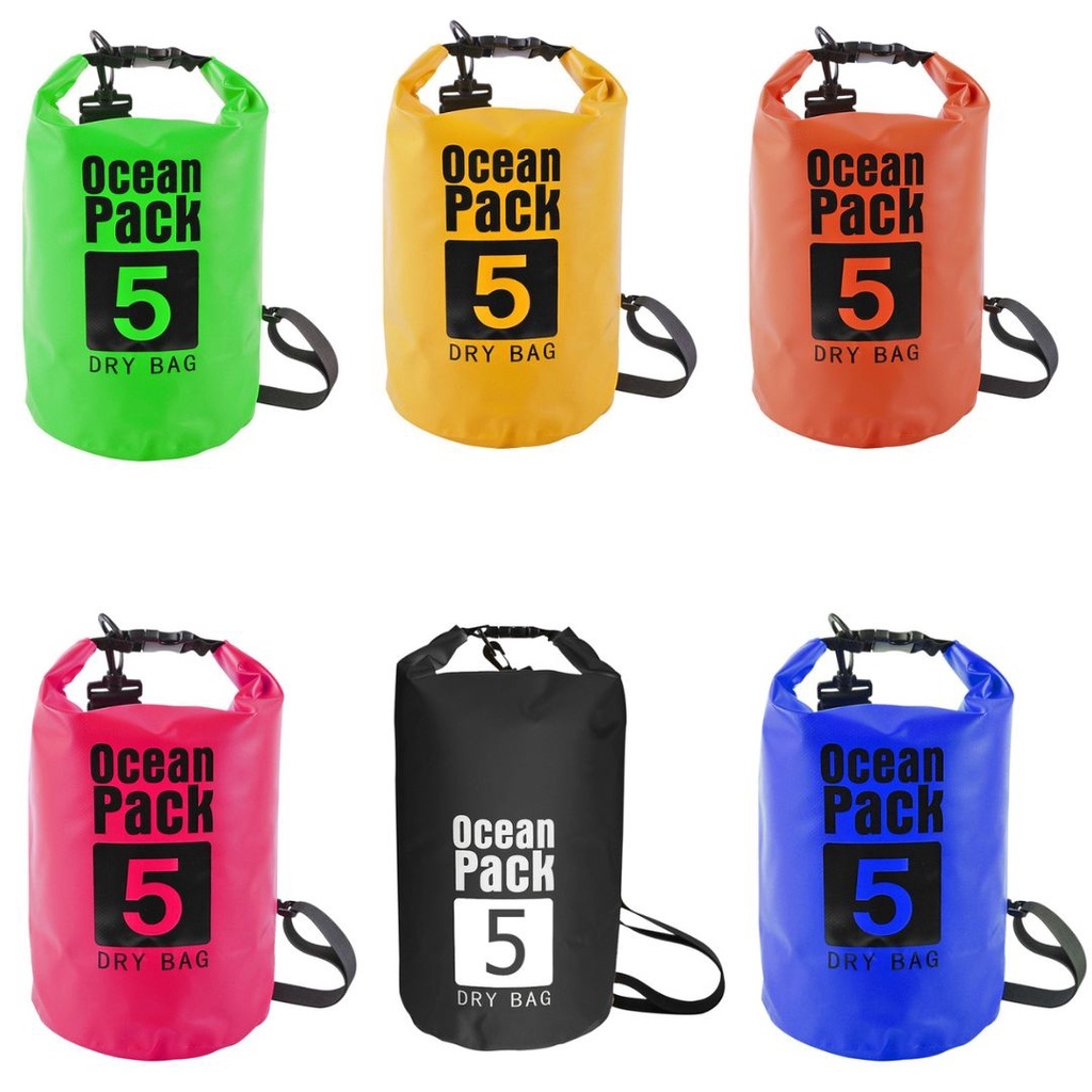 Bolsas Sacos Estanque Prova `D Água Impermeável Ocean Pack 5 litros