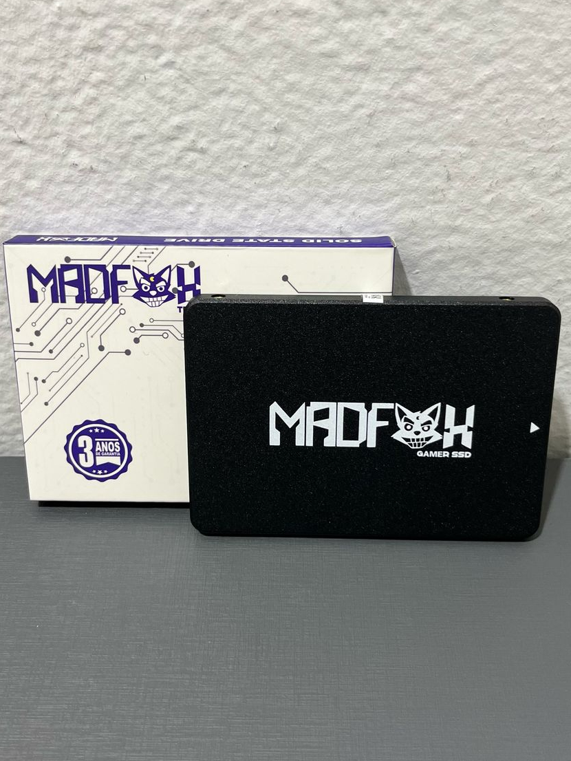 HD SSD SATA 3 MADFOX 120gb - 240gb - 480gb - 2.5 - NOTEBOOK E PC