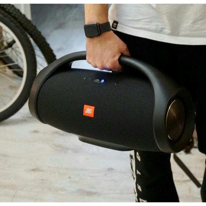 Caixa de Som  BOMBOX GRANDE 35CM Portatil Radio Fm e Bluetooth