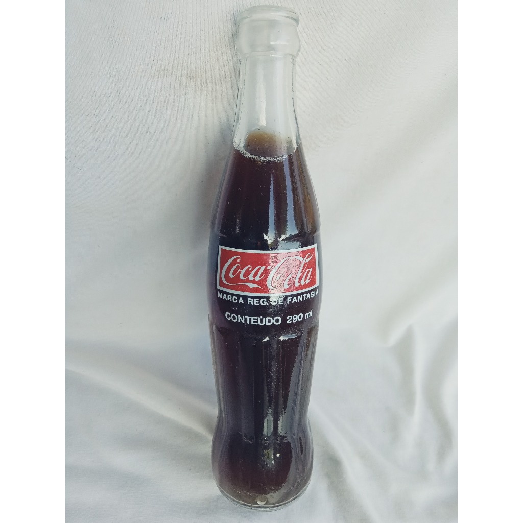 Garrafa Antiga Coca-Cola 290 ml - Ano 1984 - X17 | Shopee Brasil