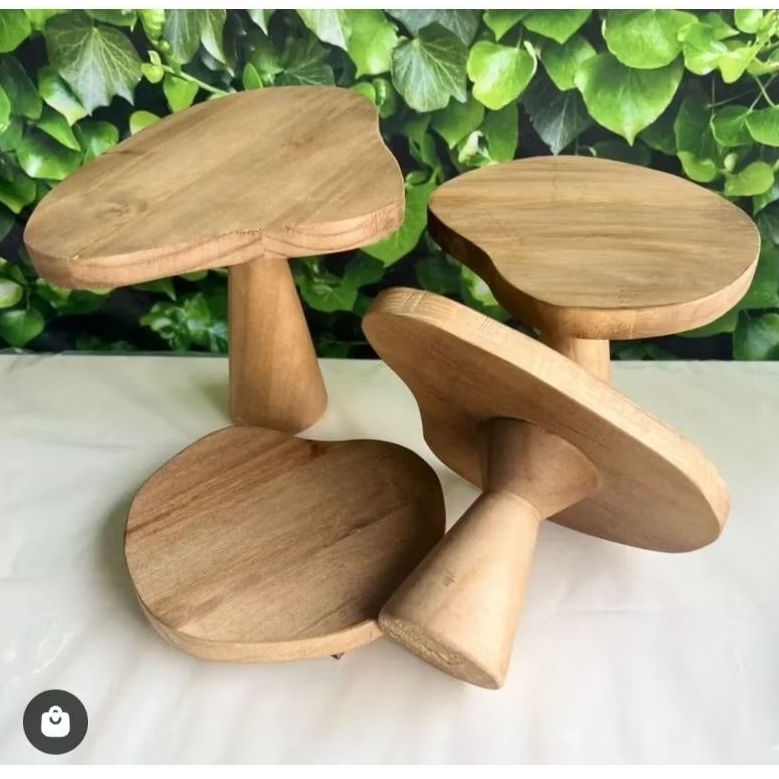 Suporte boleiras cônica rústica orgânica festa porta bolo