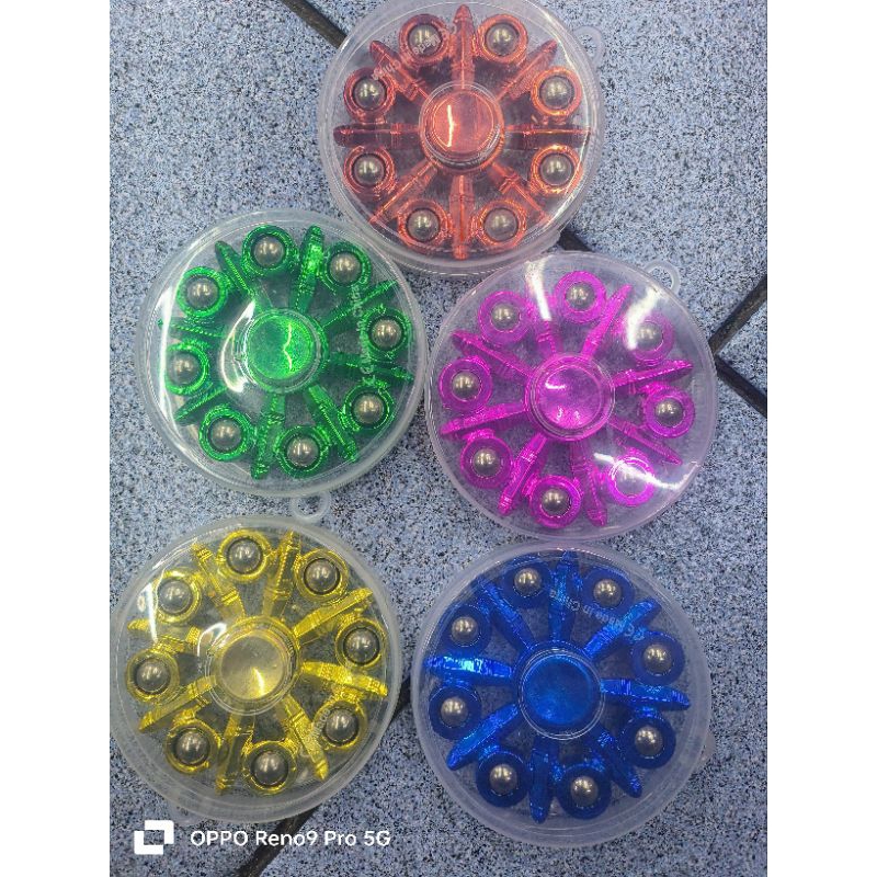 Fidget Hand Spinners Metal Ferro Dos Raros Cores | Shopee Brasil