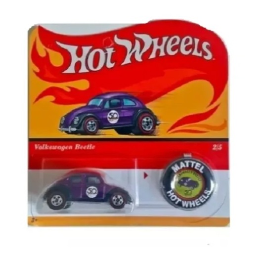 Hotwheels 50 Anos Volkswagen Beetle Roxo Raro Lacrado