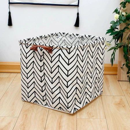 Cesto organizador multiuso dobrável compacto e resistente para roupa suja, brinquedos e mais