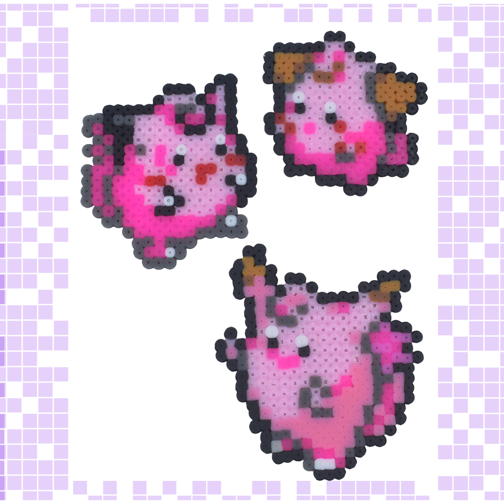 Pokemon Linha Evolutiva Cleffa Clefairy Clefable Chaveiro, Imã ou ...