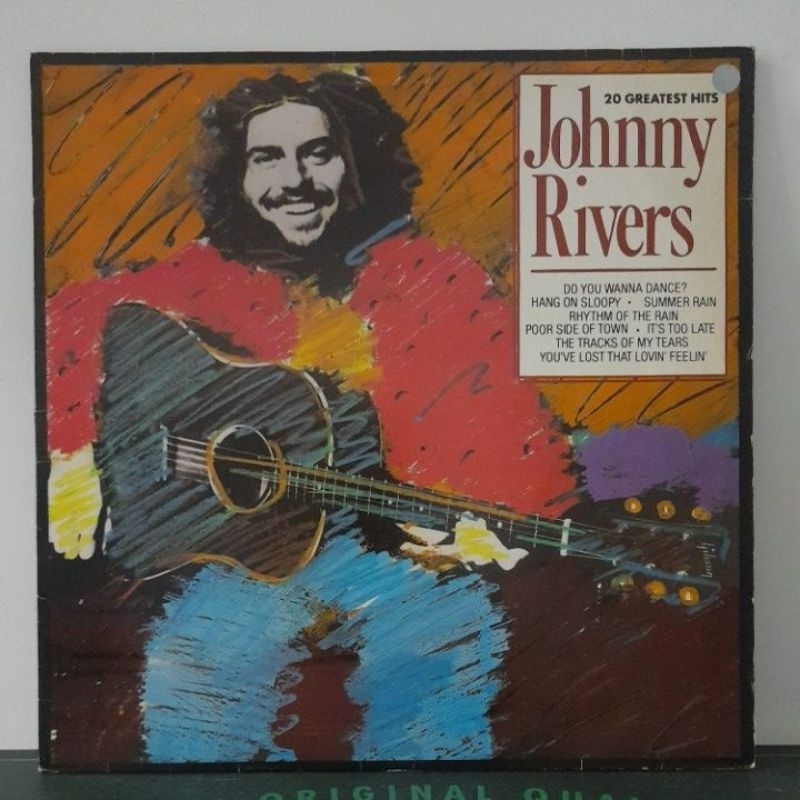 Vinil Lp Johnny Rivers - 20 Greatest Hits | Shopee Brasil