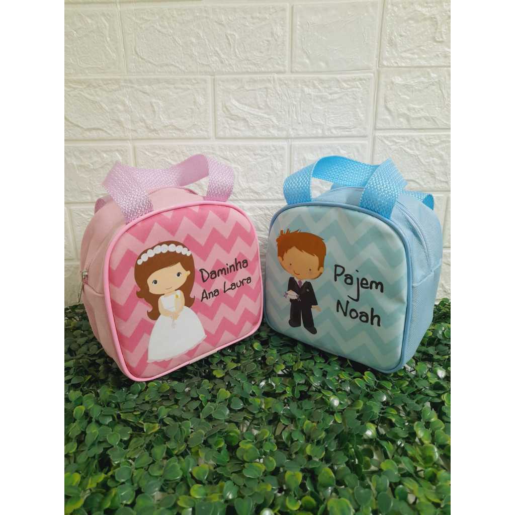 Mini maleta pajem daminha brinde lembrancinha kit com 2 maleta pajem e ...