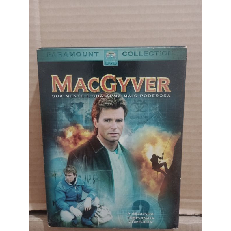 BOX DVD MAcGYVER- A SEGUNDA TEMPORADA COMPLETA (ORIGINAL/DIGISTACK ...