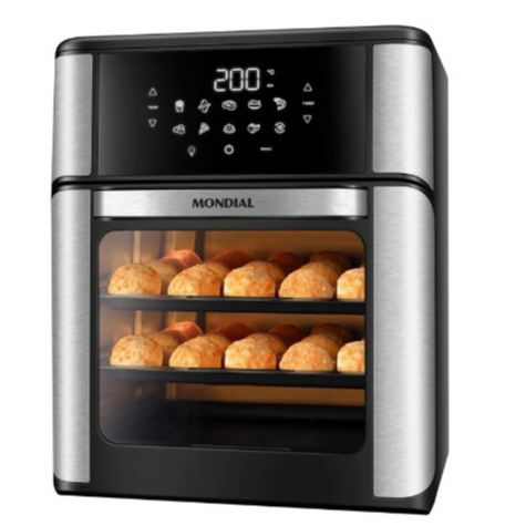 Fritadeira Elétrica Air Fryer Oven Mondial Forno 12L 2000W A